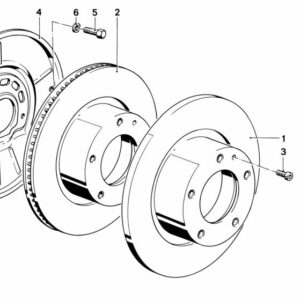 Disque de frein d'origine BMW 286X12 (34111160979)